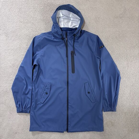 batela Other - Batela Sea Style Hooded Rain Coat Full Zip Jacket Adult XXL Coastal Waterproof